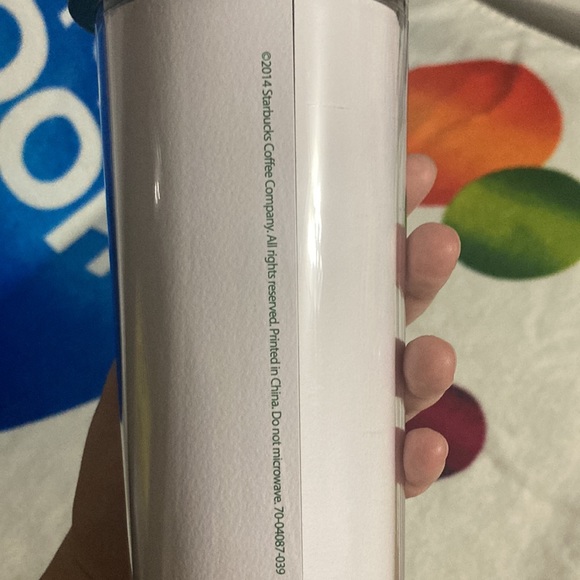 2013-2014 Starbucks 8.5” coffee tumbler NWT - Picture 4 of 5
